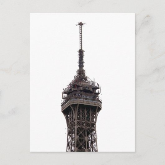 The Eiffel Tower Paris Frankrijk Briefkaart (Voorkant)