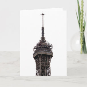 The Eiffel Tower Paris Frankrijk Feestdagen Kaart