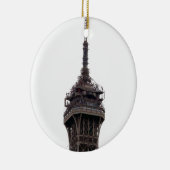 The Eiffel Tower Paris Frankrijk Keramisch Ornament (Rechts)