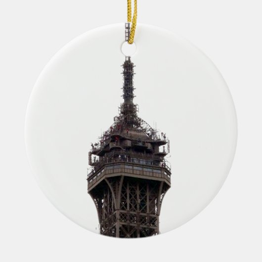 The Eiffel Tower Paris Frankrijk Keramisch Ornament (Voorkant)
