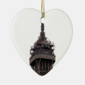 The Eiffel Tower Paris Frankrijk Keramisch Ornament (Rechts)
