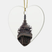 The Eiffel Tower Paris Frankrijk Keramisch Ornament (Links)