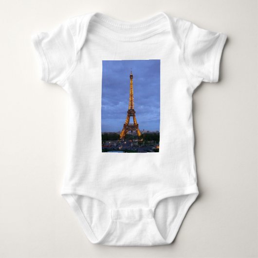 The Eiffel Tower Paris Frankrijk Romper (Voorkant)