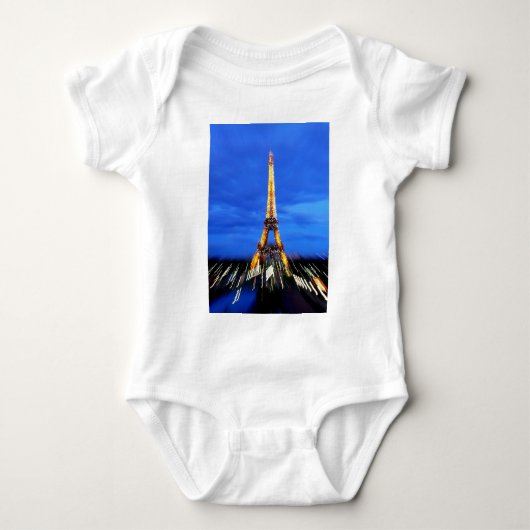 The Eiffel Tower Paris Frankrijk Romper (Voorkant)