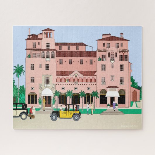 The El Vernona / John Ringling Hotel Legpuzzel (Horizontaal)