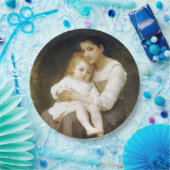 The Elder Sister (door William Bouguereau) Papieren Bordje (Feest)