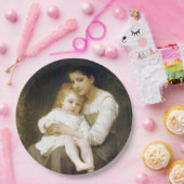 The Elder Sister (door William Bouguereau) Papieren Bordje (Feest)