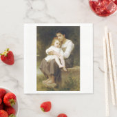 The Elder Sister (door William Bouguereau) Servet (Insitu)