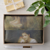 The Elder Sister (door William Bouguereau) Tissuepapier (Geschenk)