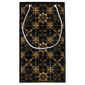 The Elegant Christmas - Black Klein Cadeauzakje (Achterkant)