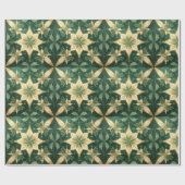 The Elegant Christmas - Star Cadeaupapier (Vlak)