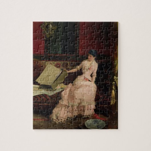 The Elegant Connoisseur, 1883 (olie op doek) Legpuzzel (Verticaal)