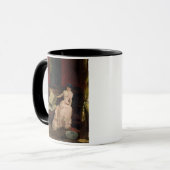 The Elegant Connoisseur, 1883 (olie op doek) Mok (Voorkant links)