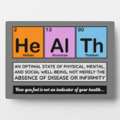 The Elementen van Gezondheid Chiropractie Fotoplaat (voorkant)