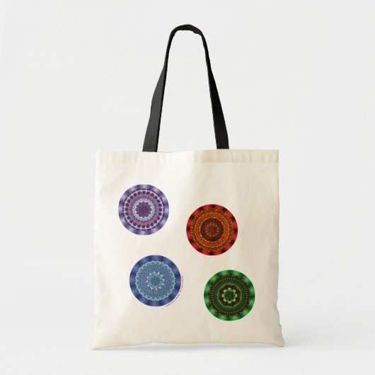 The Elements Mandalas Tote Bag (Voorkant)