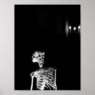 The Elephant Man Skeleton Poster