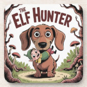 THE ELF HUNTER BIER ONDERZETTER (Voorkant)