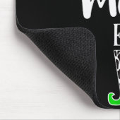 The Elf Moo Cow Funny Christmas Elf Family Matchin Muismat (Hoek)