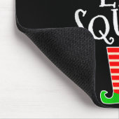 The Elf Squad Family Matching Group Christmas  Muismat (Hoek)