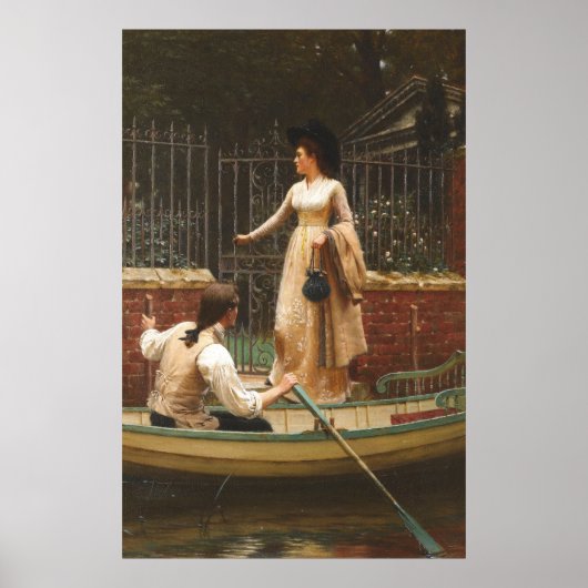 The Elopement (First Date) (door E.B. Leighton) Poster (Voorkant)