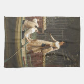 The Elopement (Romantic Date) (door E.B. Leighton) Theedoek (Horizontaal)