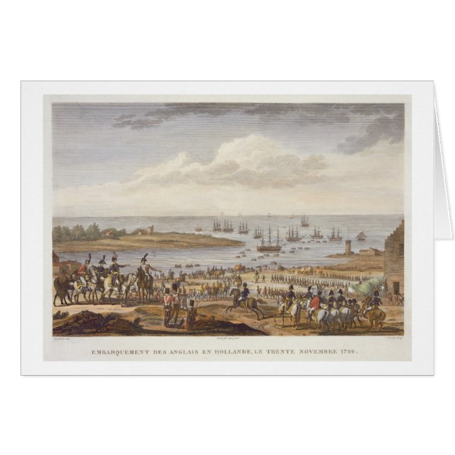 The Embarkation of the English in Holland, 30 Nove (Voorkant Horizontaal)
