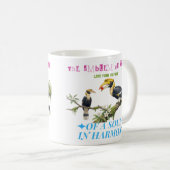 The emblem of true love from the wild  koffiemok (Voorkant rechts)