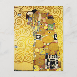 The Embrace (Fulfillment) van Gustav Klimt (1905) Briefkaart