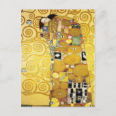 The Embrace (Fulfillment) van Gustav Klimt (1905) Briefkaart (Voorkant)