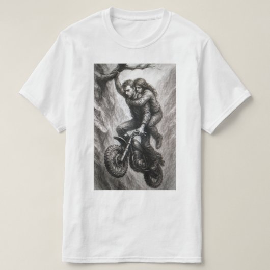 The Embrace in the Abyss T-shirt (Design voorkant)