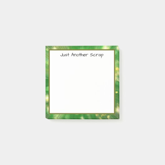 ✨ The Emerald Envisioner  Post-it® Notes (Voorkant)