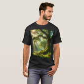 The Emerald Grove: Ancient Light T-shirt (Voorkant volledig)