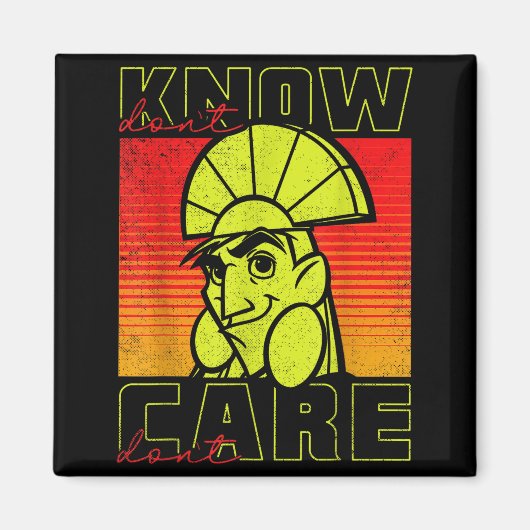 The Emperor's New Groove Kuzco Don't Know Don't Ca Magneet (Voorkant)