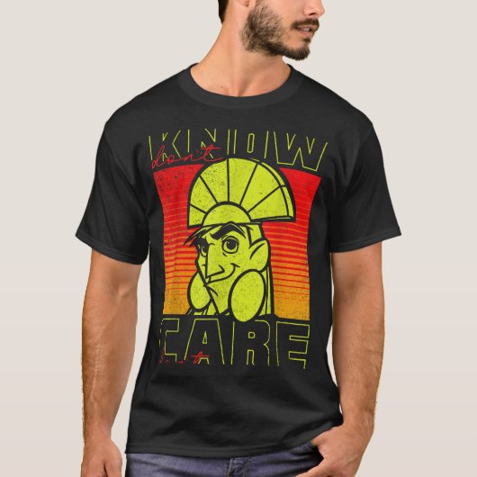 The Emperor's New Groove Kuzco Don't Know Don't Ca T-shirt (Voorkant)