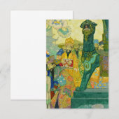 "The Emperor's Nightingale" door Heinrich Lefler Bedankkaart (Voorkant / Achterkant)