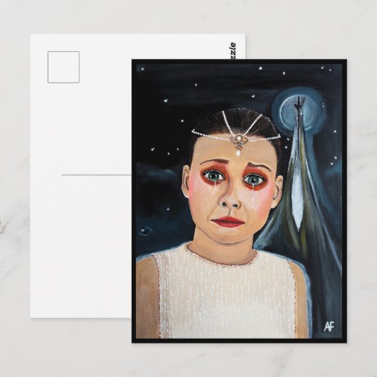 The Empress Painting by Alfred Fox Briefkaart (Voorkant / Achterkant)