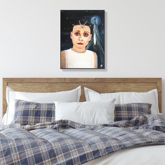 The Empress Painting by Alfred Fox Canvas Afdruk (Insitu (Slaapkamer))