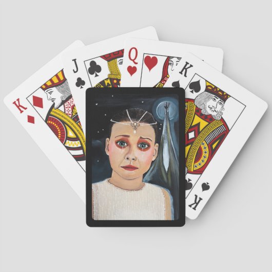 The Empress Painting by Alfred Fox Pokerkaarten (Achterkant)