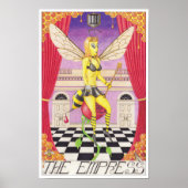 The Empress tarot card Poster (Voorkant)