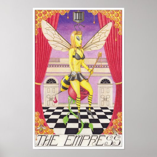 The Empress tarot card Poster (Voorkant)