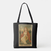 The Empress Tarot Unisex Tote Bag (Achterkant)