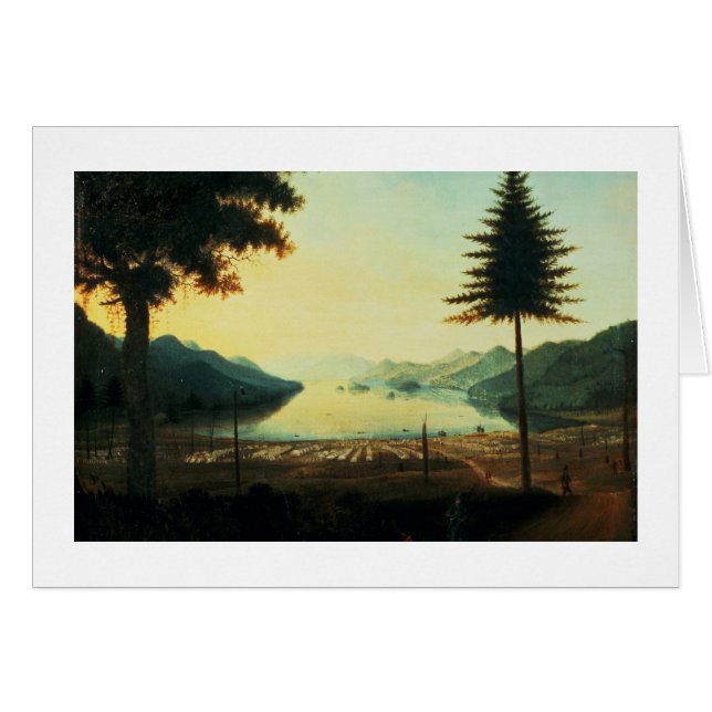 The Encampment at Lake George, New York, 1759 (oli (Voorkant Horizontaal)