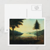 The Encampment at Lake George, New York, 1759 (oli Briefkaart (Voorkant / Achterkant)