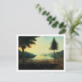 The Encampment at Lake George, New York, 1759 (oli Briefkaart (Staand voorkant)