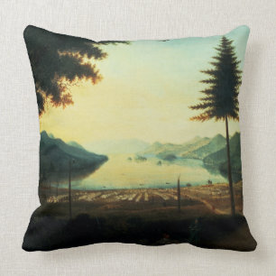 The Encampment at Lake George, New York, 1759 (oli Kussen