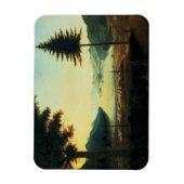 The Encampment at Lake George, New York, 1759 (oli Magneet (Verticaal)