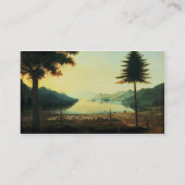 The Encampment at Lake George, New York, 1759 (oli Visitekaartje (Achterkant)