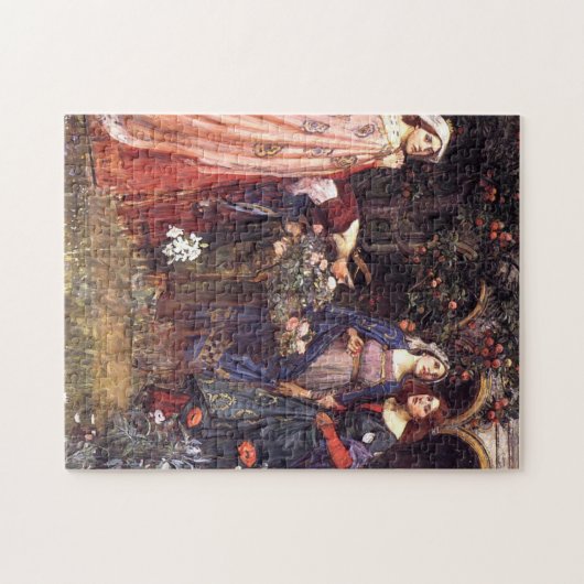 The Enchanted Garden 1917 John William Waterhouse Legpuzzel (Horizontaal)
