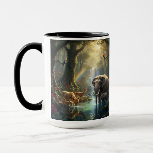 The Enchanted Jungle Oasis Mug Mok (Links)