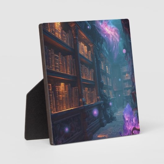 The Enchanted Library Fotoplaat (Voorkant)